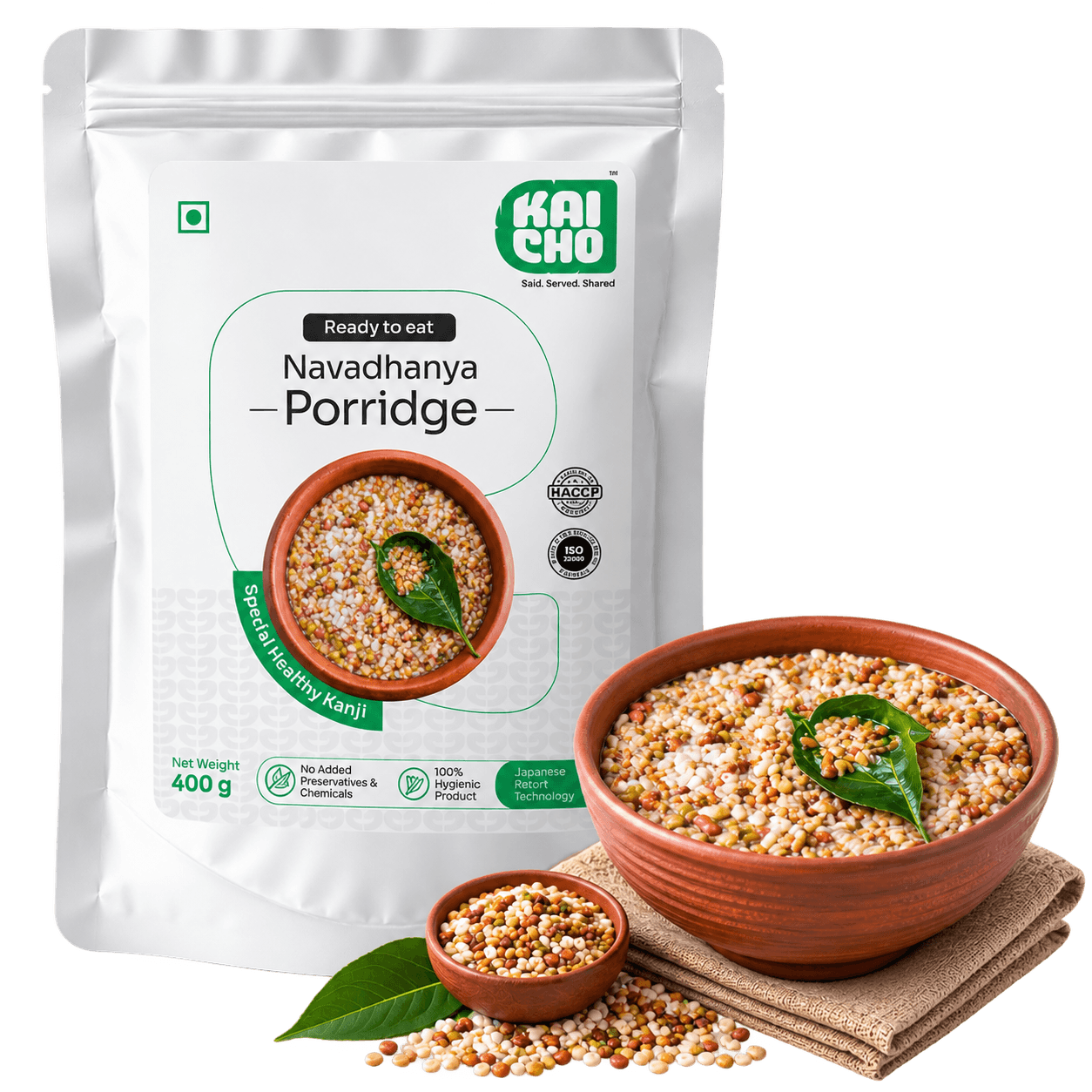 Kaicho Navadhanya porridge for your next bulk order